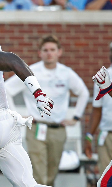 No. 1 Alabama blows past Mississippi 62-7